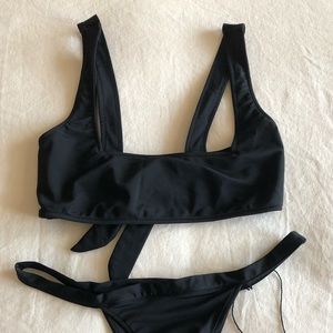 Rachel Pally Black Bikini, Small